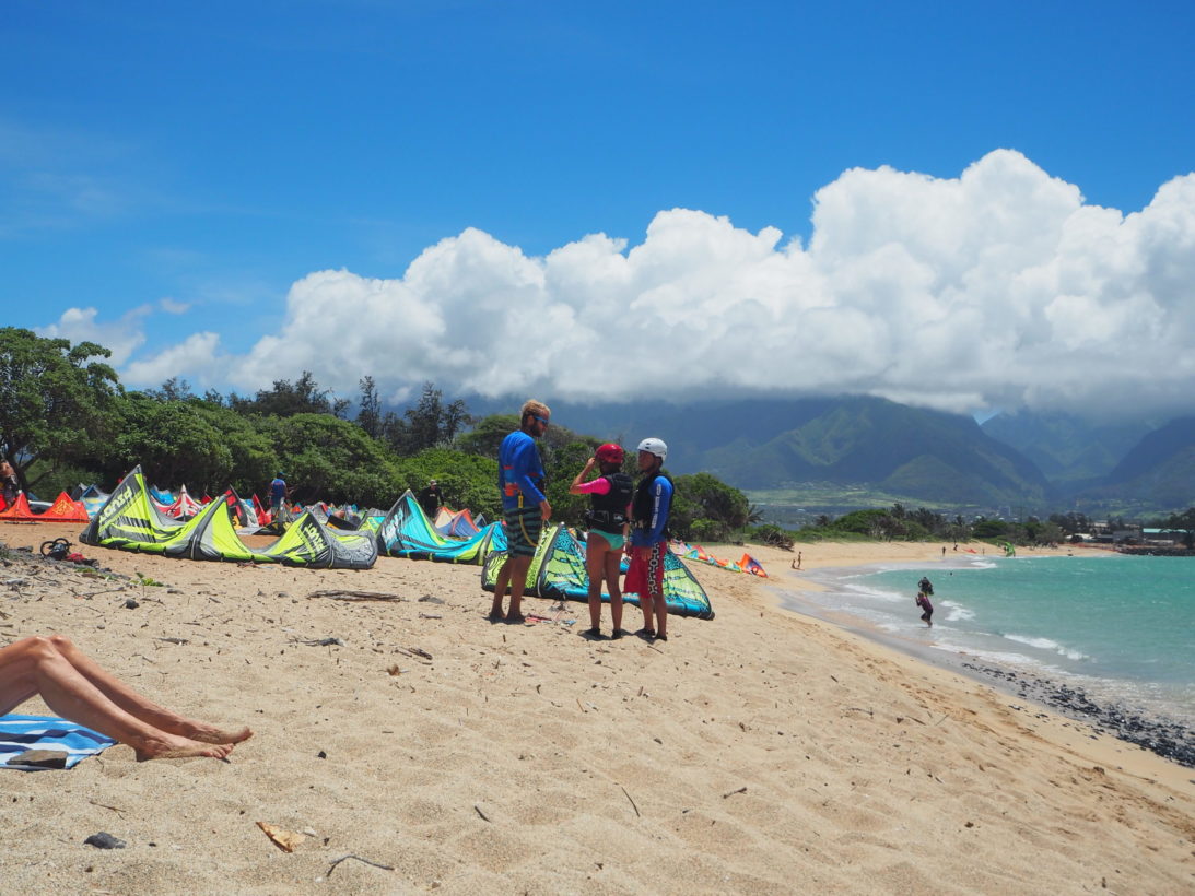 Kitesurfer auf Maui