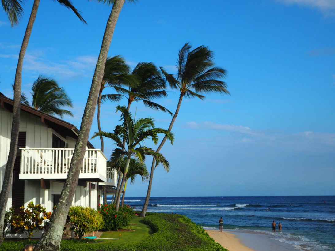 Unsere Hotelanlage in Poipu