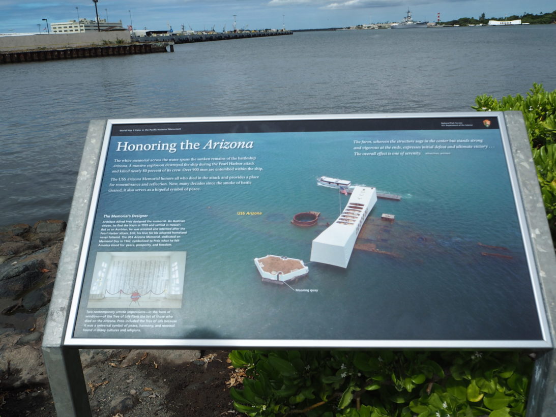 USS Arizona Denkmal Pearl Harbor