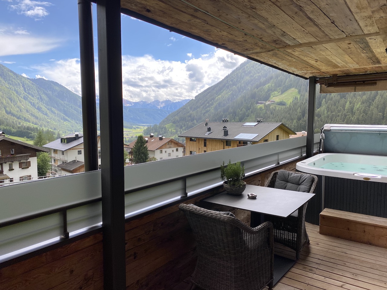 Familienurlaub im Luxus Chalet in Südtirol