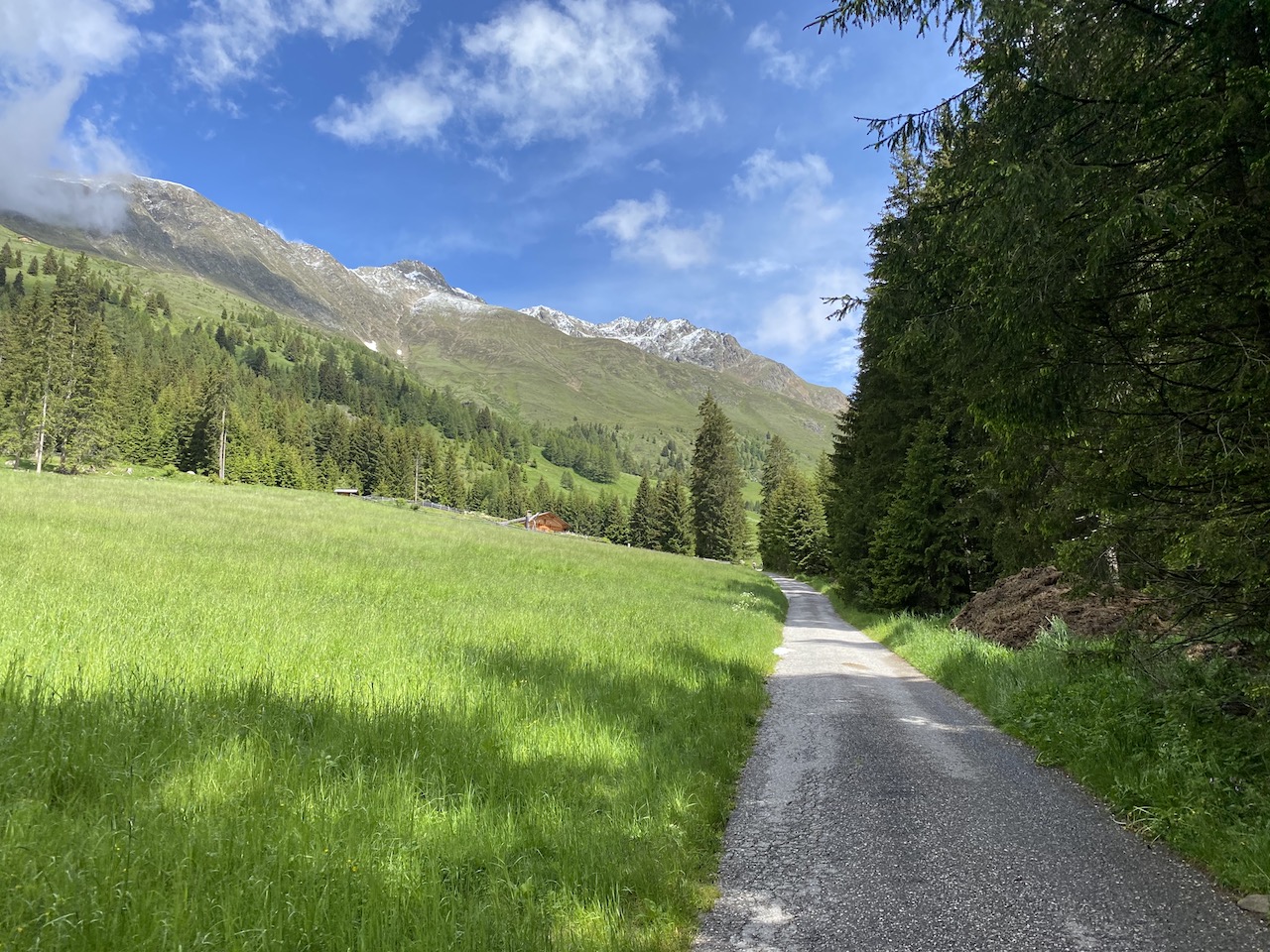 Auf dem Weg zur Messnerhütte