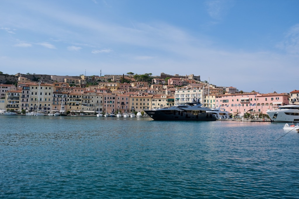 Blick auf Portoferraio