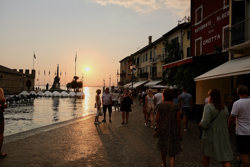 Abendstimmung in Lazise