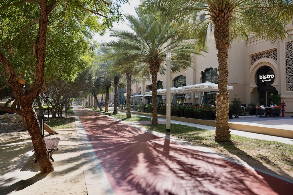 Al Ittihad Park in Dubai auf der Palmeninsel Palm Jumeirah