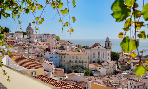 Lissabon mit Kindern Ausblick