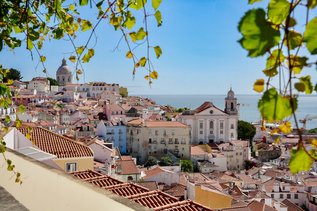 Lissabon mit Kindern Ausblick