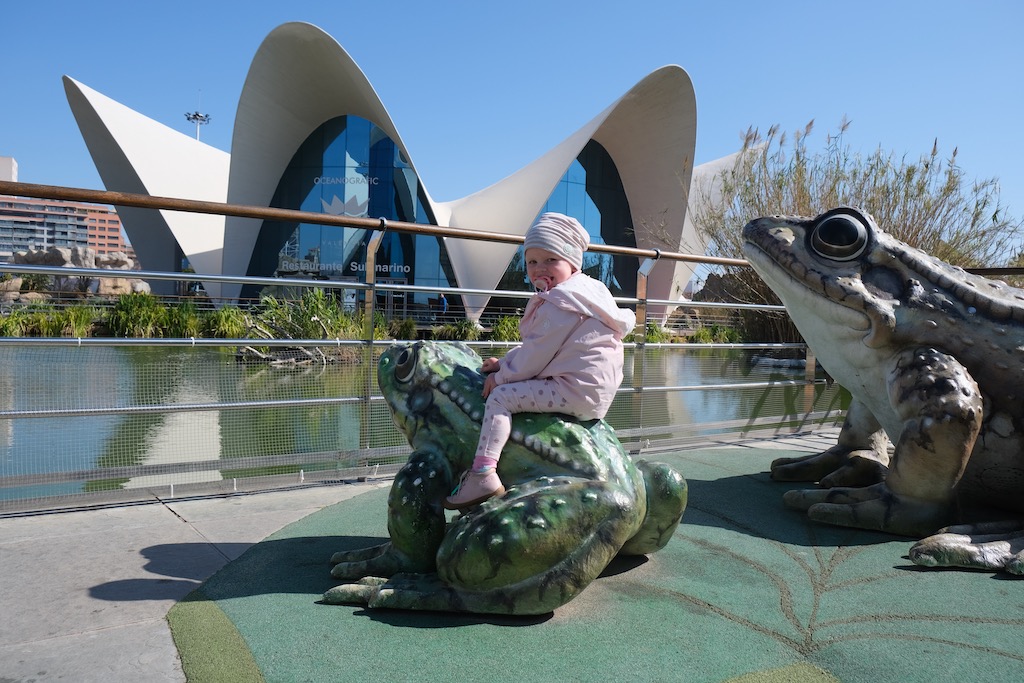 Aquarium in Valencia mit Kindern