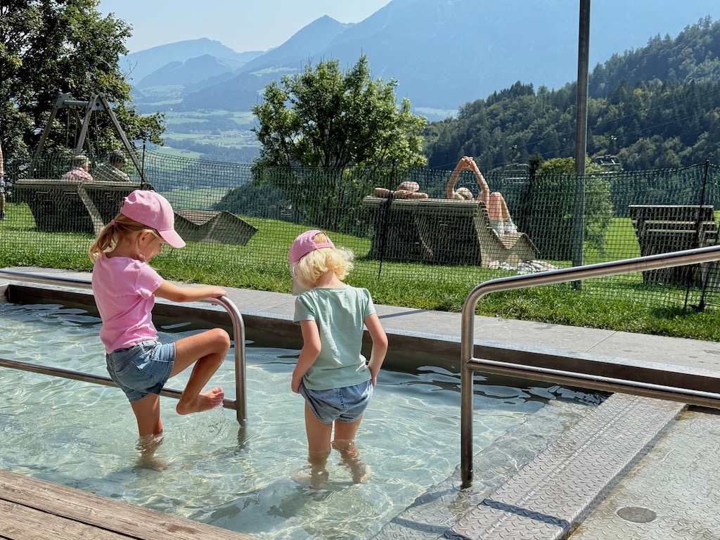 Kneipp Becken auf dem Hocheck