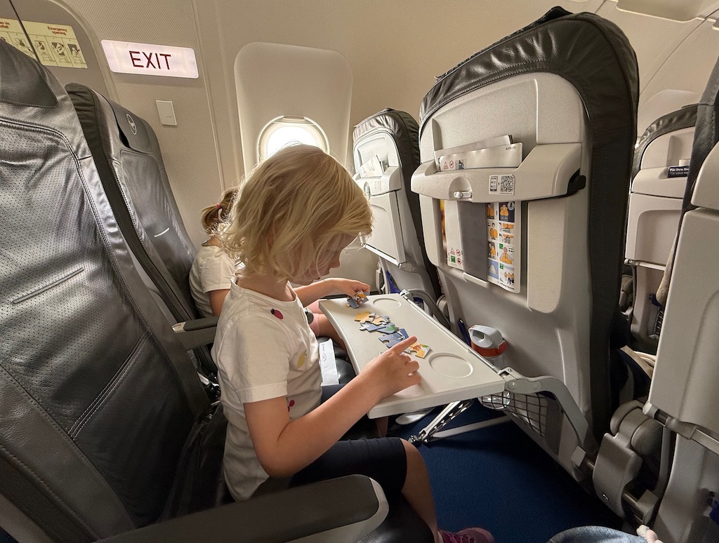 Fliegen mit Kindern