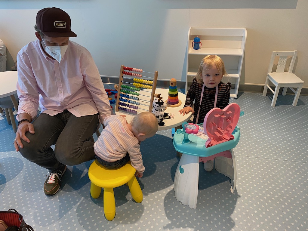 Fliegen mit Kindern