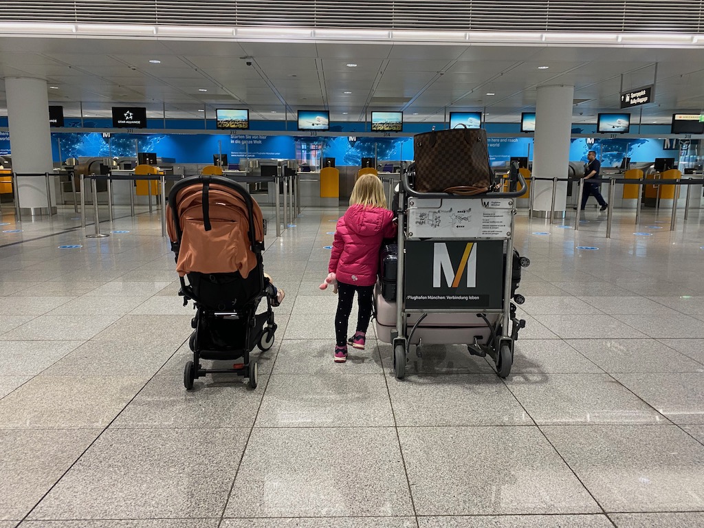 Fliegen mit Kindern
