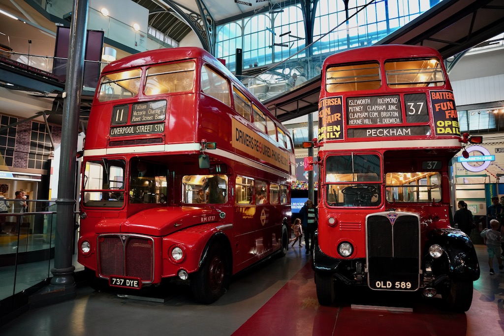 Das London Transport Museum als ideale Ergänzung für Familien bei einem Spaziergang durch Covent Garden