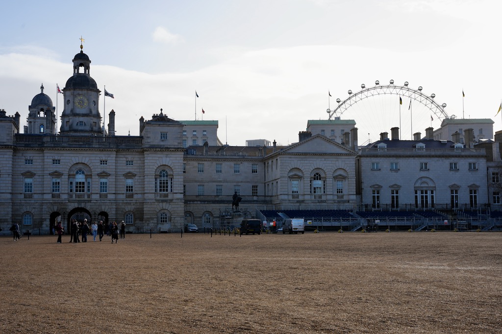 Horse Guards Parade auf dem Weg zum Buckingham Palace