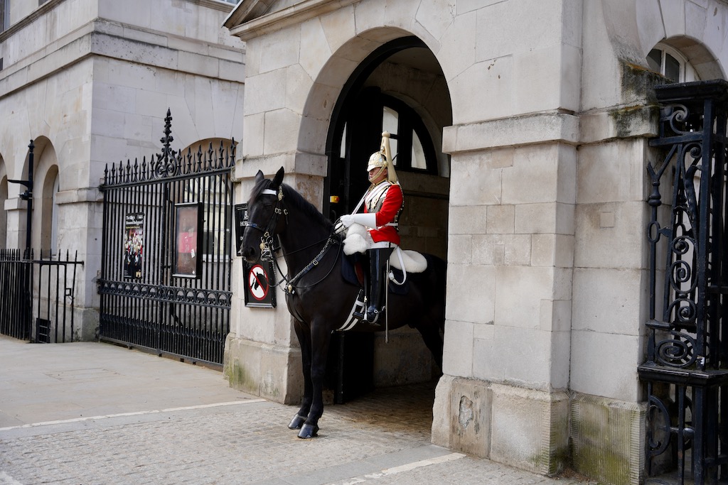 Die Wachen in Whitehall