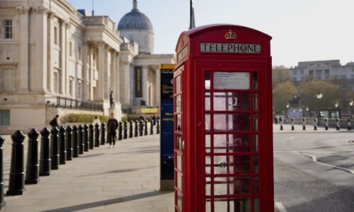 Startpunkt für den Spaziergang vom Trafalgar Square zum Buckingham Palace