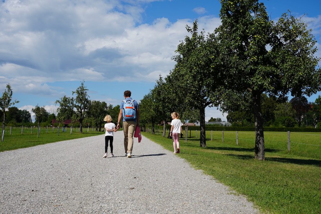 Spazierwege auf Schloss Herrenchiemsee